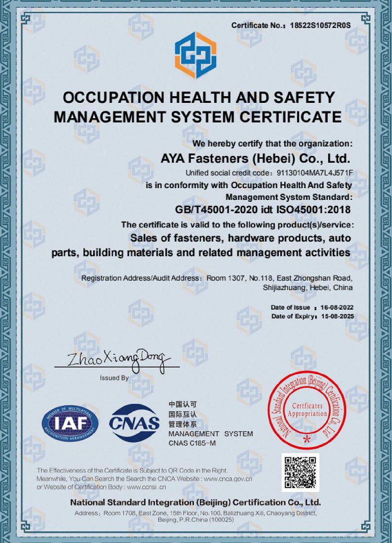aya-iso45001 aya-iso45001
